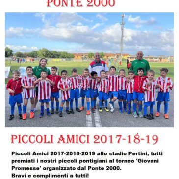 Piccoli amici, tutti premiati i nostri piccoli atleti